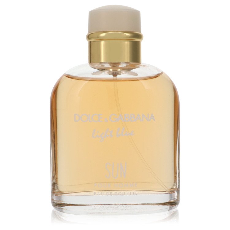 Light Blue Sun by Dolce & Gabbana Eau De Toilette Spray (Tester) 4.2 oz for Men